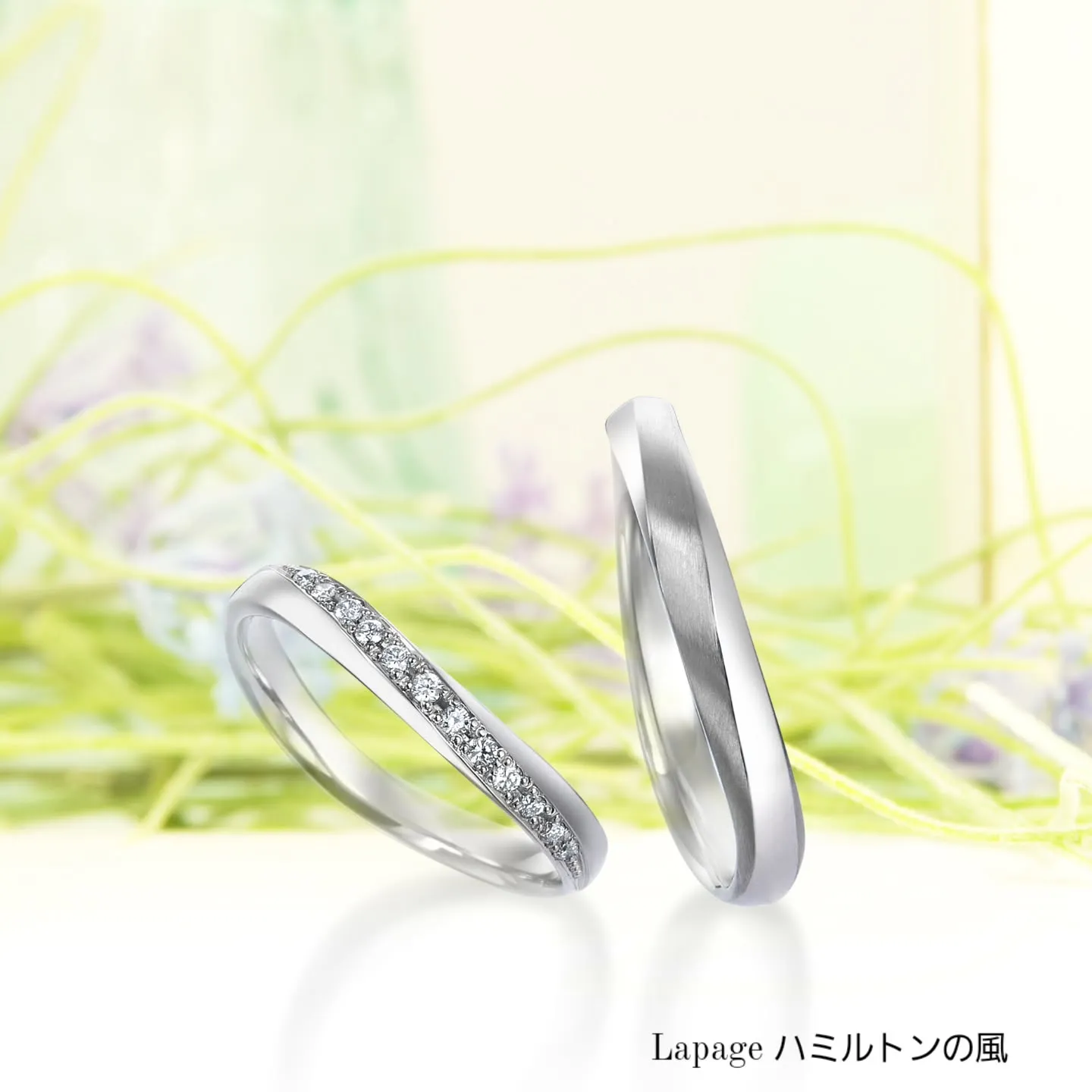 Lapage(ラパージュ)の結婚指輪～シークレットストーンを...