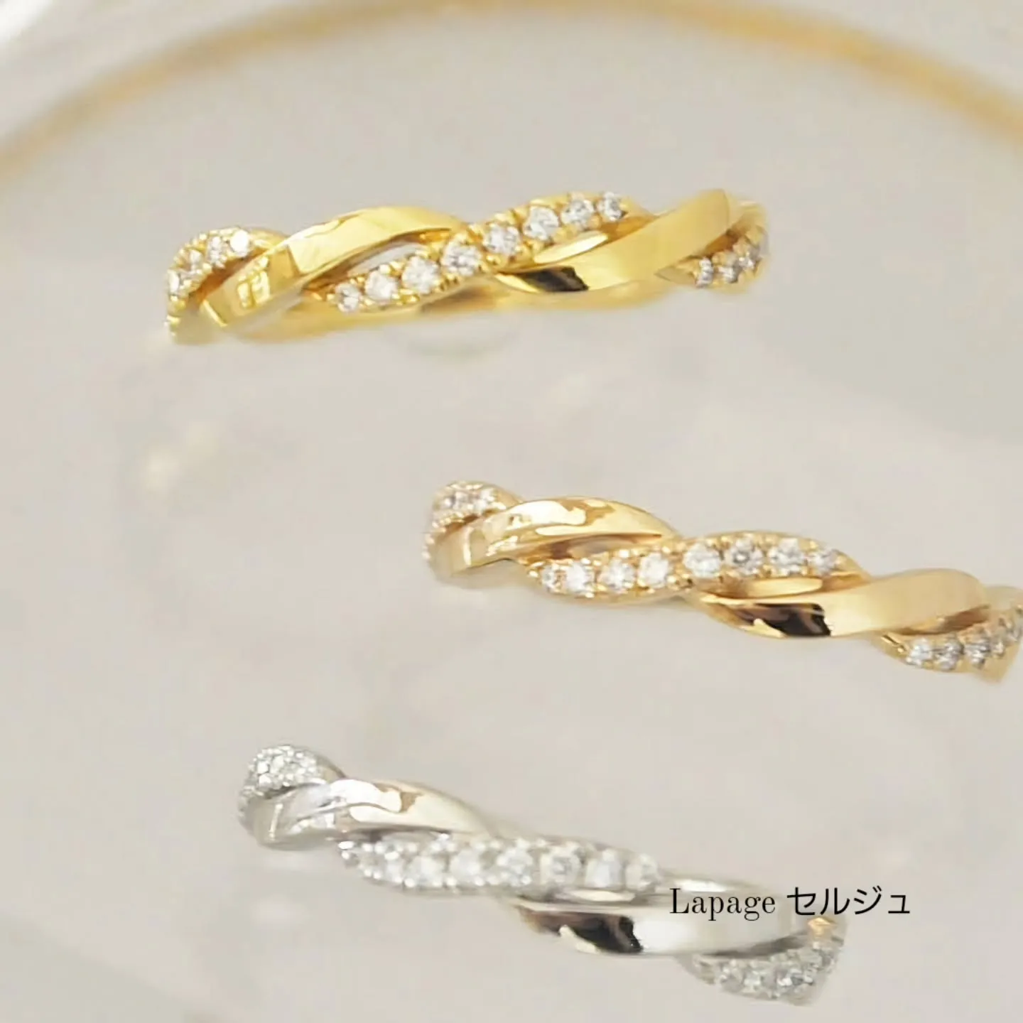 Lapage(ラパージュ)の結婚指輪～シークレットストーンを...
