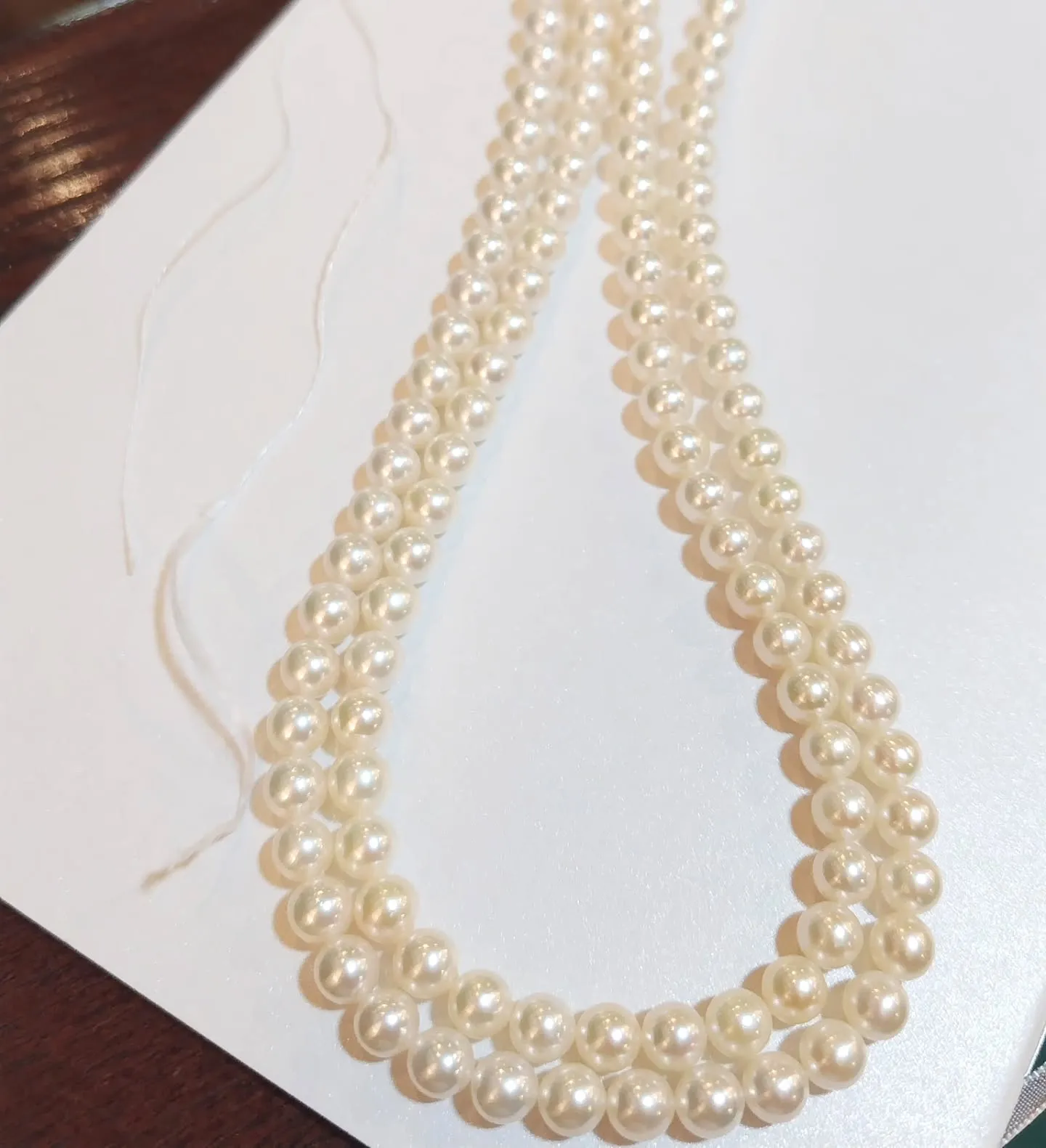 ステーションネックレスにリメイク