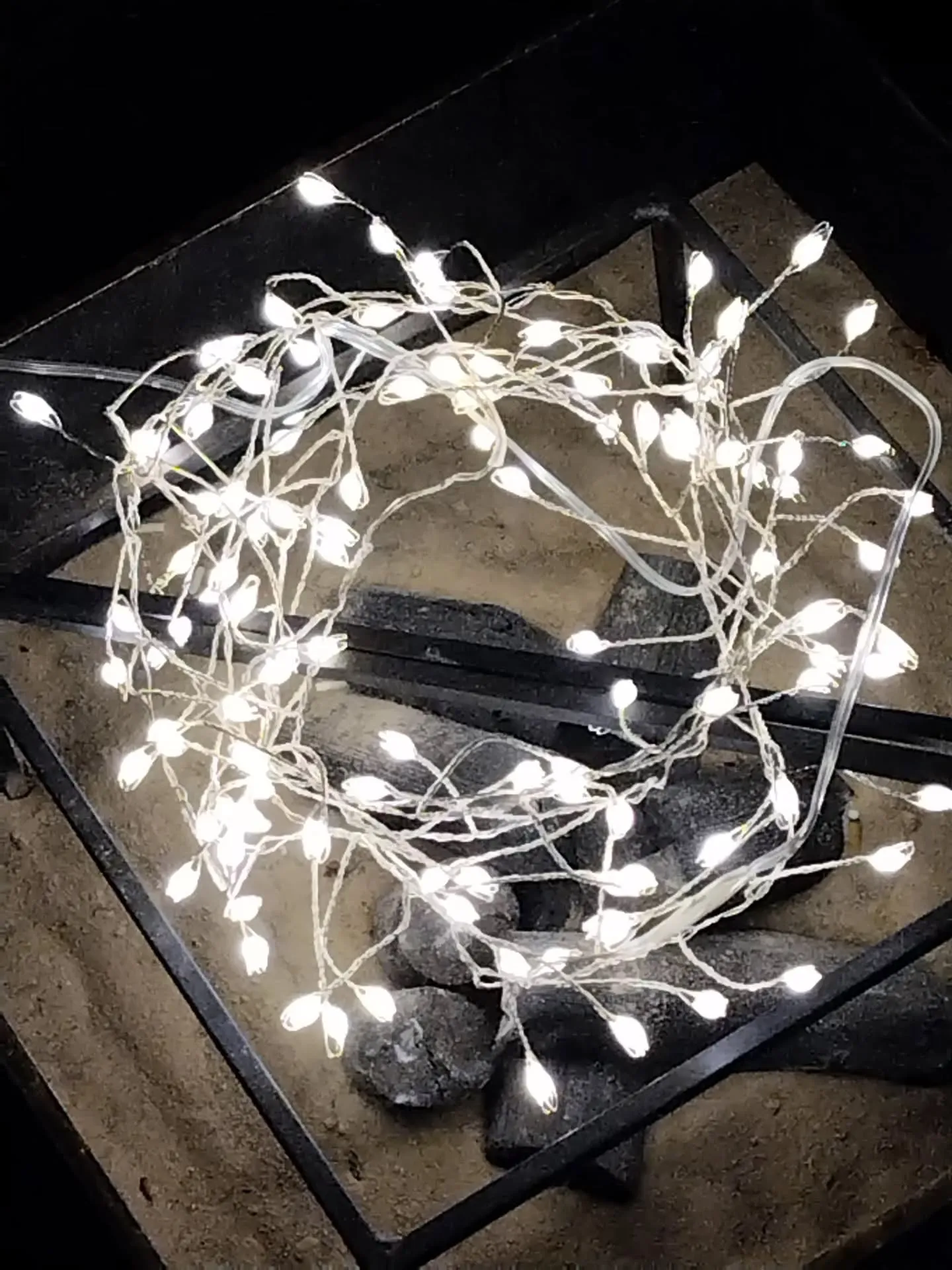 ５連の淡水ネックレス